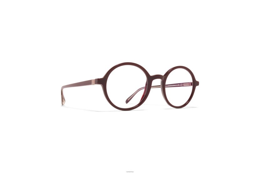 MYKITA jojo asetat gözlük çerçeve: c126 bordo/ipek mor bronz X08XH8584