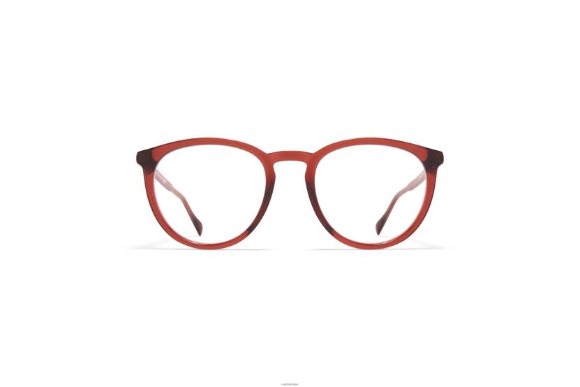 MYKITA nala asetat gözlük çerçeve: c130 çam balı/ipek grafit X08XH8736