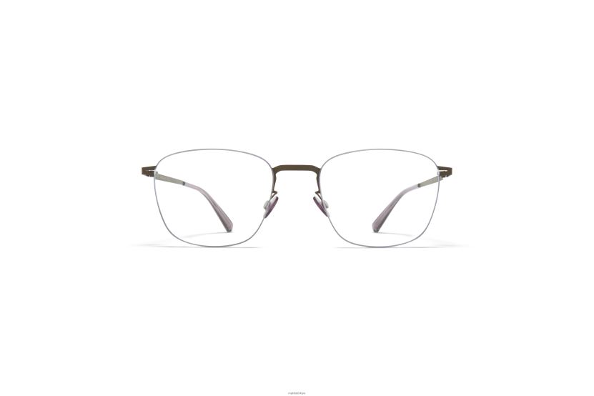 MYKITA haru daha az çerçeveli gözlükler çerçeve: parlak grafit/kamu yeşili X08XH8449
