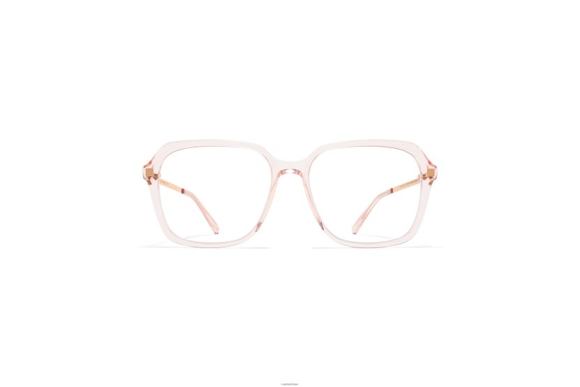 MYKITA amka hafif gözlük çerçeve: c20 gül suyu/şampanya altın X08XH8362