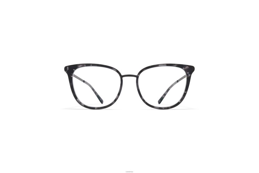 MYKITA annika hafif gözlük çerçeve: a50 siyah/siyah havana X08XH8766