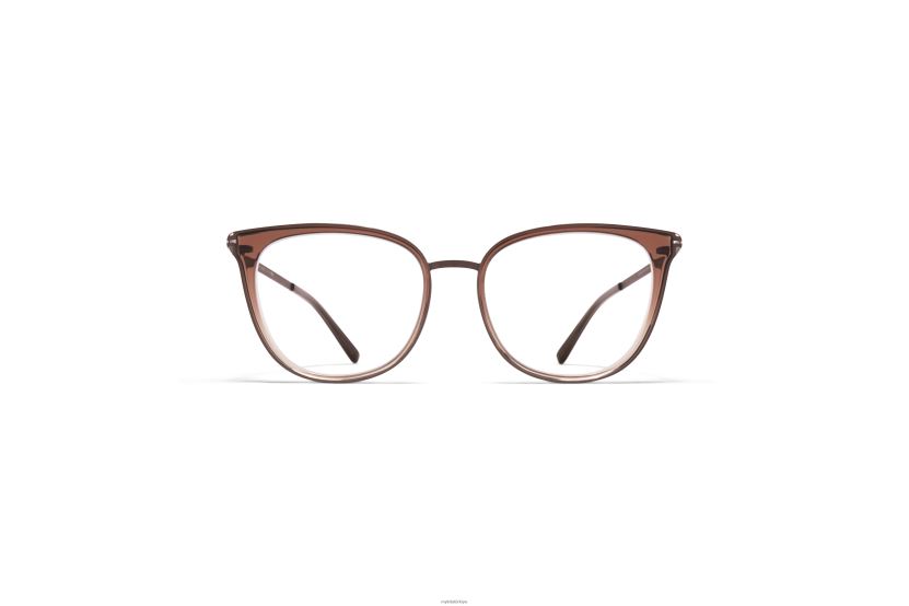 MYKITA annika hafif gözlük çerçeve: a64 mocca/kahverengi gradyan X08XH8768