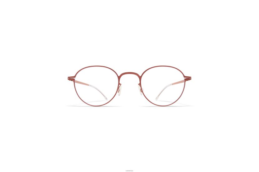 MYKITA flemming hafif gözlük çerçeve: parlak bakır X08XH8624