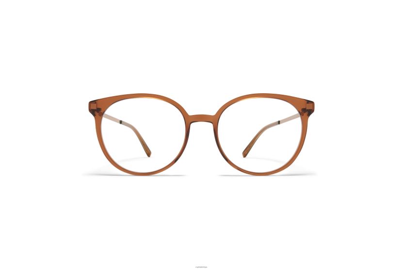 MYKITA julla hafif gözlük çerçeve: c73 topaz/parlak bakır X08XH8632