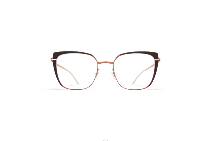 MYKITA viyola onlarca gözlük parlak bakır/siyah X08XH8761